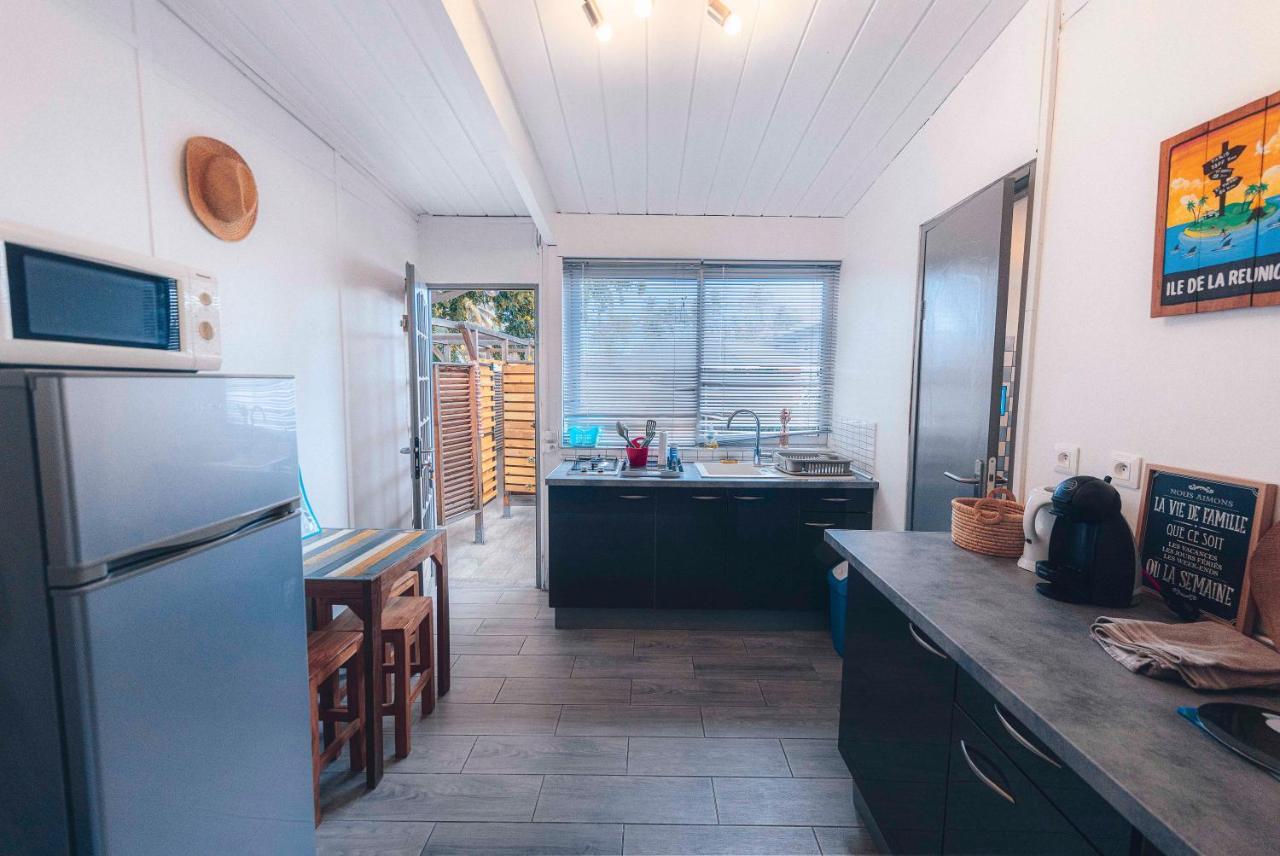 Studio CASSIA en RDJ proche lagon de l'Ermitage Saint-Gilles-les-Bains Exterior foto